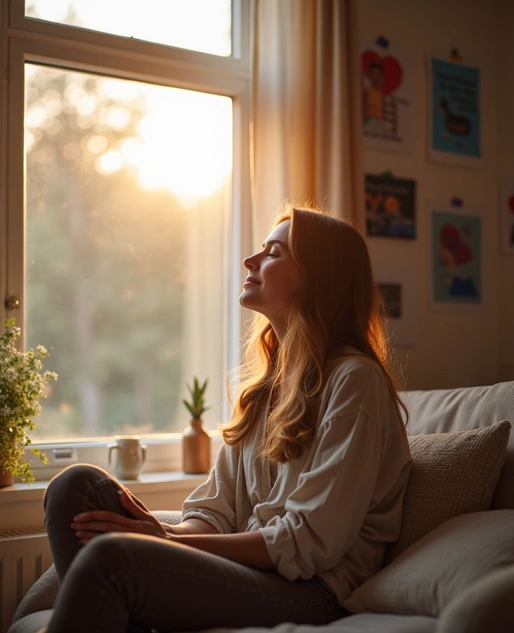 Persona meditando
